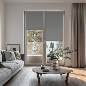 SMALL CUSTOMISED Roller Blinds - Quick and Easy Assembly - Roller Blinds for Windows and Doors - Width from 30cm to 99 cm (11.81&quot; to 38.98&quot;)