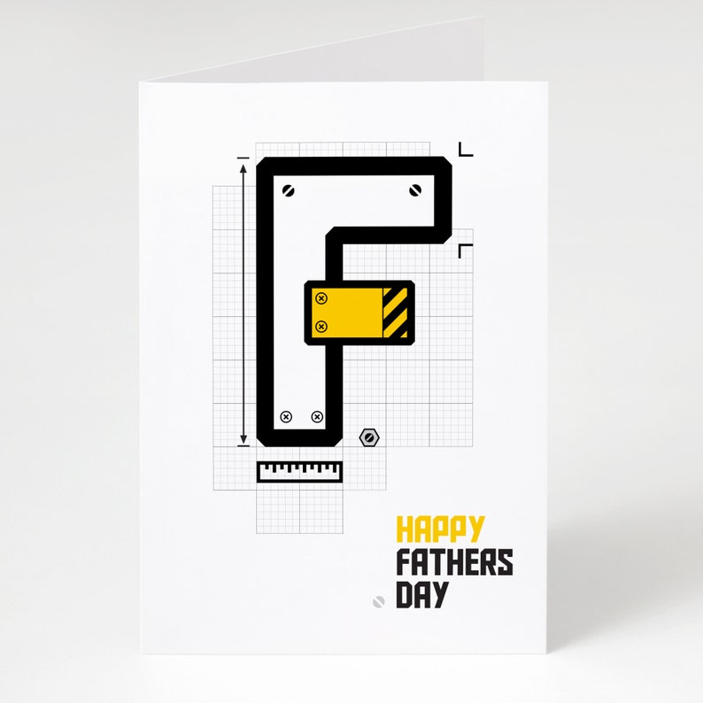 Happy Father's Day DIY Father's Day Card DIY Etsy UK