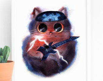 ねこです Heather Brownアートフレーム 正規品 現在、この商品の在庫はありません - Etsy