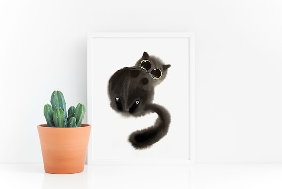 Black cat top toe beans