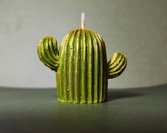 Cactus Candle; Cactus Decoration;