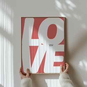 Love you Print, Love Print, Print, Typography, Hand Designed