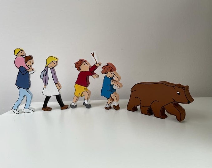 We're Going on a Bear Hunt Character Set | Wooden Toy Set | Story Sack ...