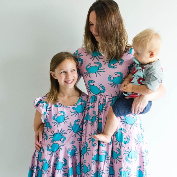 Crab Dress Etsy