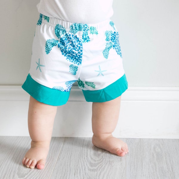 ON SALE!! Sea Turtle Bummie Shorts