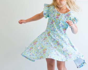 ON SALE!!! Seagull Twirl Dress