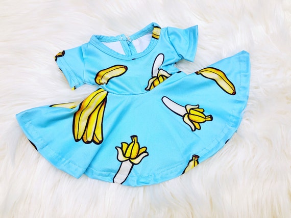Doll dress banana discount