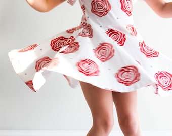 ON SALE!!! Rose Twirl Dress