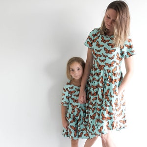 ON SALE! Adult Dress with Pockets - Butterfly