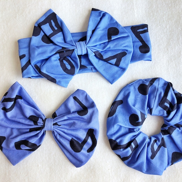 Music Note Scrunchie Etsy