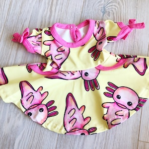 Axolotl 18” Doll Dress