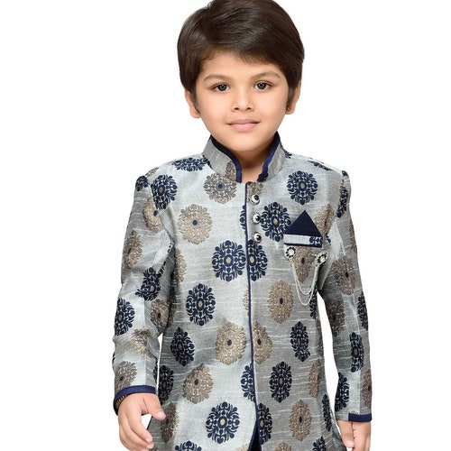 Kids Indian Ethnic Wear Sherwani for Boys Kids Festive Party Etsy
