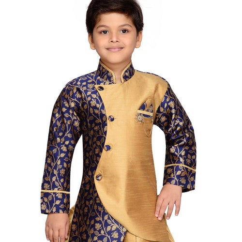 Kids Indian Ethnic Wear Sherwani for Boys Kids Festive Party Etsy