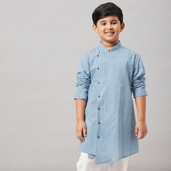 Indian Ethnic Boys Festive & Party Kurta Pyjama | Festive Wear Boys Kurta Pajama | Kids Ethnic Wear Outfit Cotton Kurta Pajama