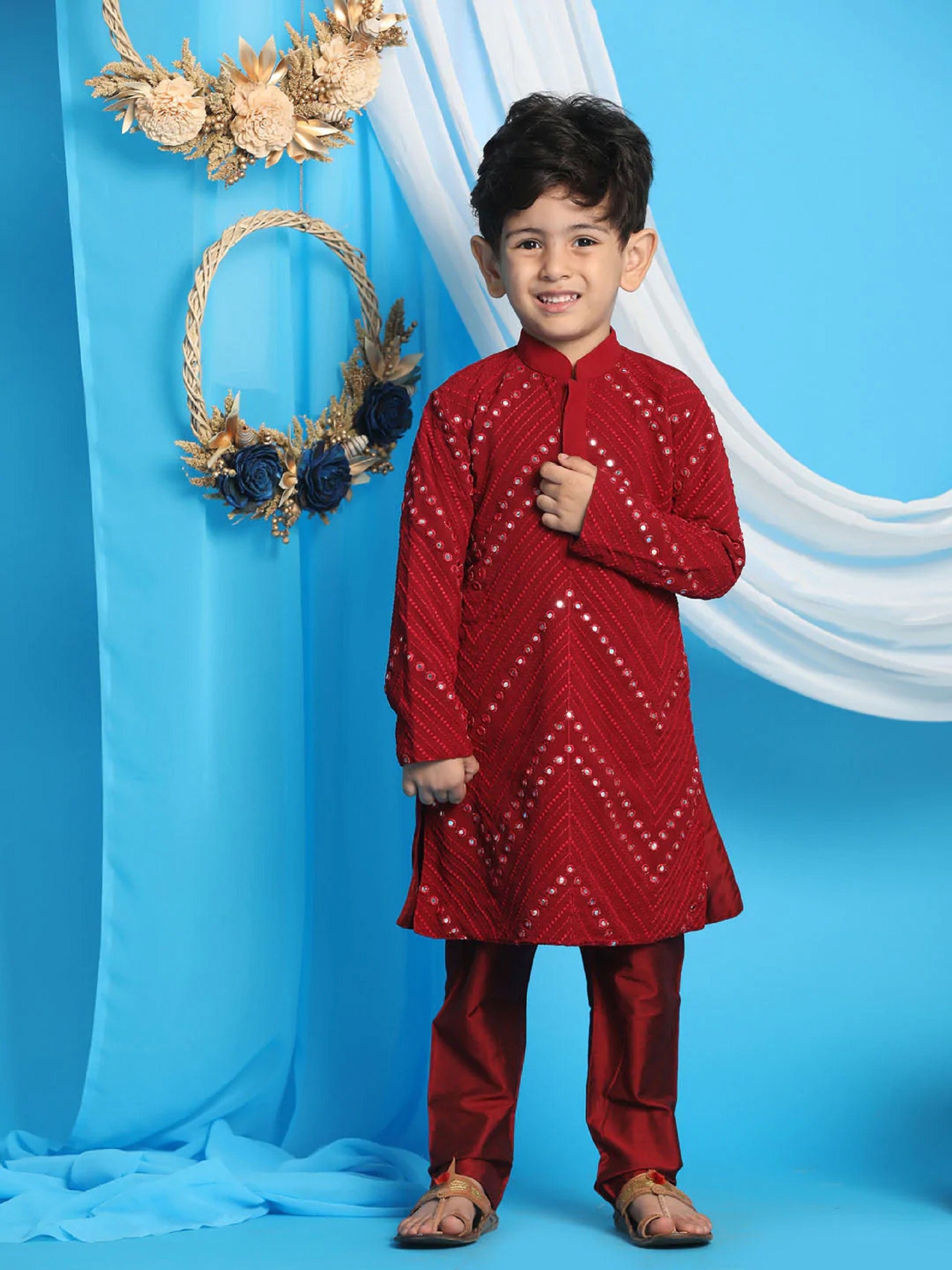 2 year boy kurta pajama hot sale