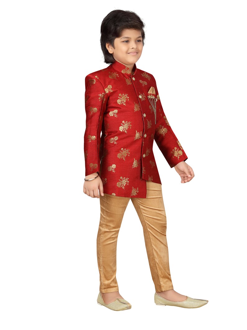 AJ Dezines Kids Indian Ethnic Wear Sherwani Set for Boys Etsy