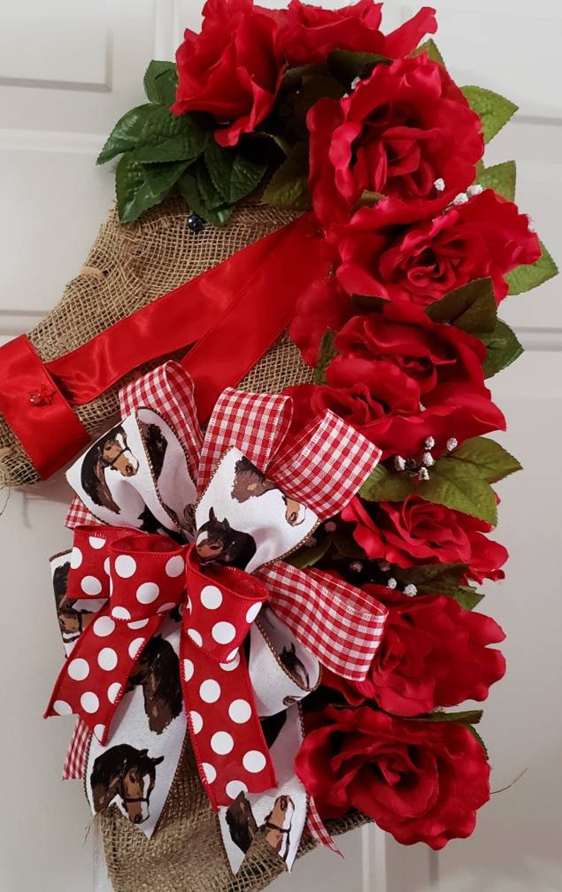 Derby Decor Derby Wreath KY DERBY Kentucky Derby Run for Etsy