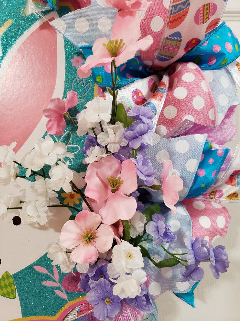 Happy Easter wreath Easter Wreath Bunny Wreath Happy Easter Wreath Happy Easter