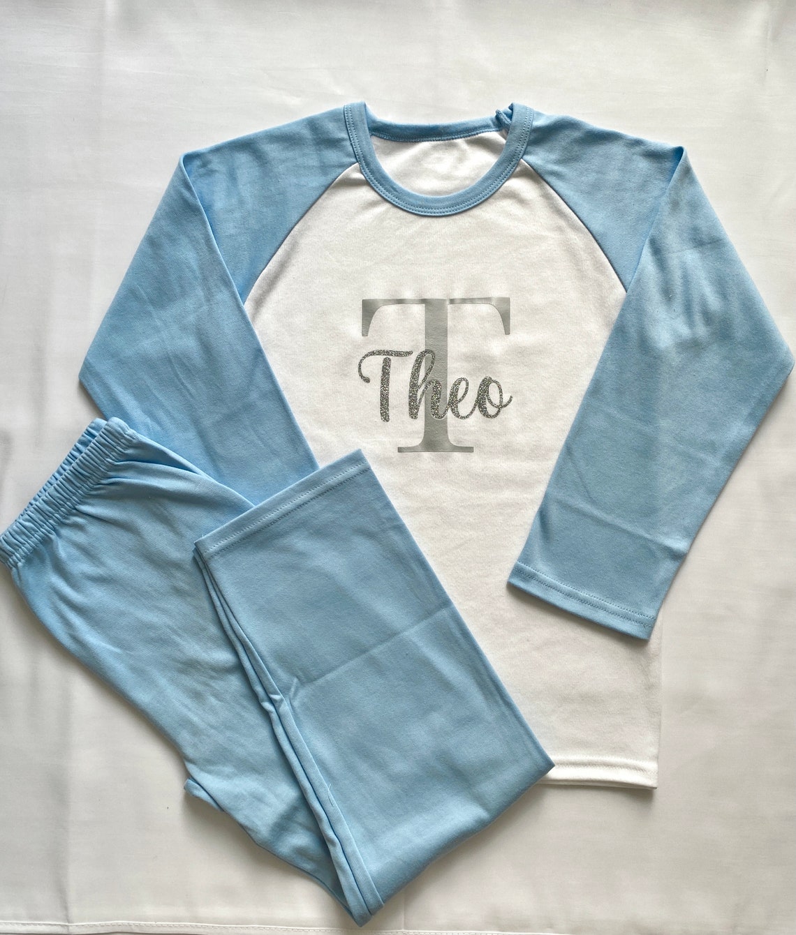 Personalised Childrens Pyjamas Kids Baby Clothing Etsy UK