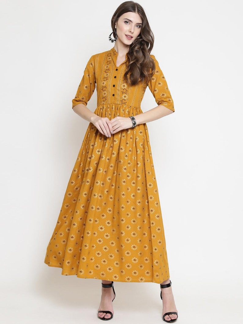Indian Anarkali Kurti Kurta Top for women,Anarkali Dress,Readymade Stitched Anarkali Kurtis for women,Indian Kurti for women Free Shipping