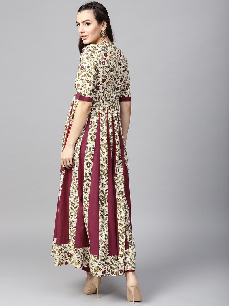 Indian Anarkali Kurti Kurta Top for women,Anarkali Dress,Readymade Stitched Anarkali Kurtis for women,Indian Kurti for women Free Shipping