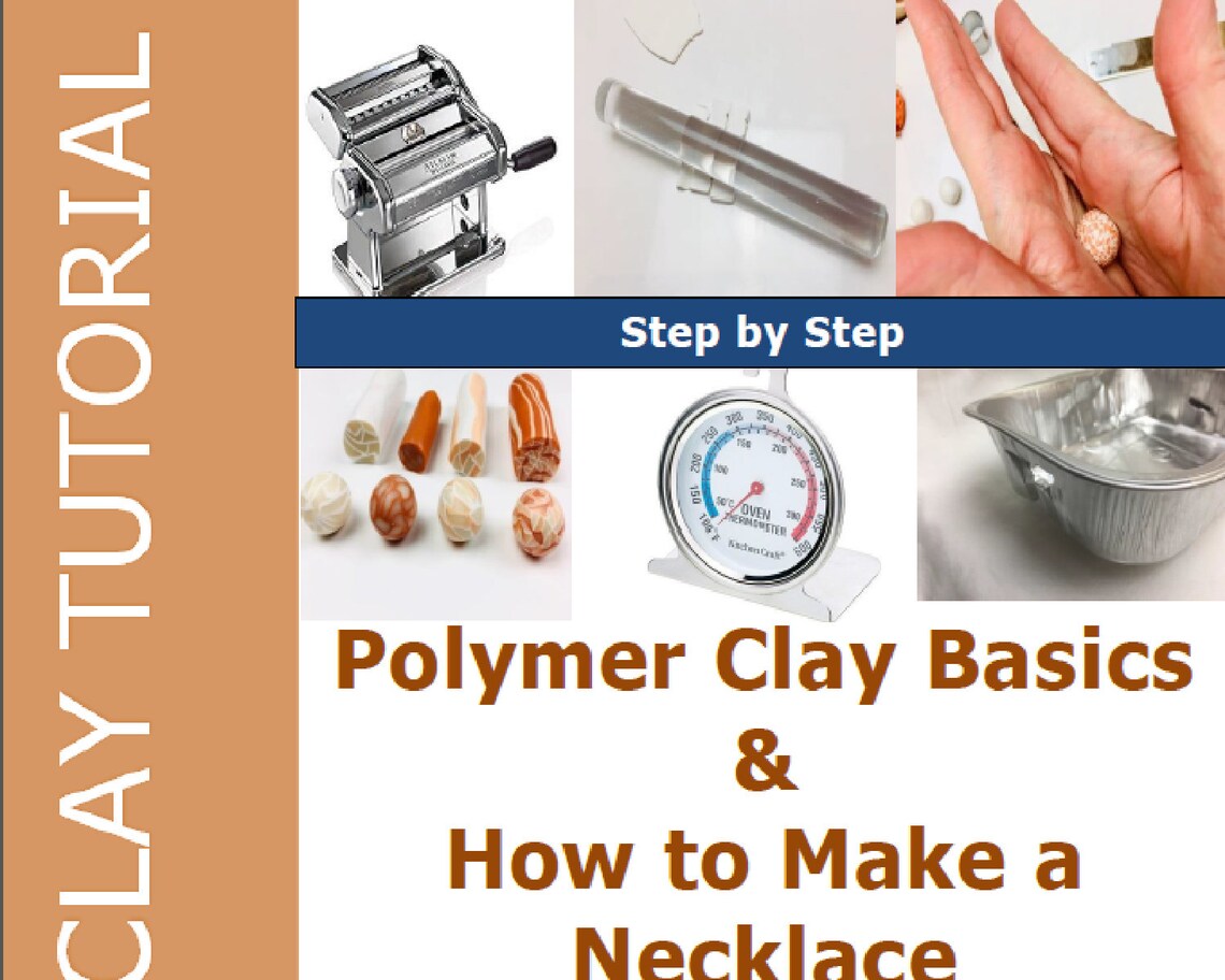 Polymer Clay Tutorial All In One PDF Tutorial for Beginners: | Etsy
