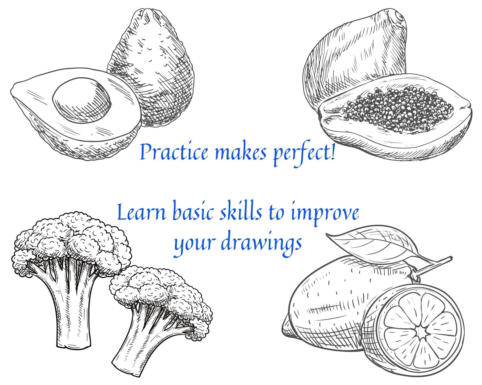 Easy Drawing Guide For Beginners Learn How To Draw Basic Etsy Espa a