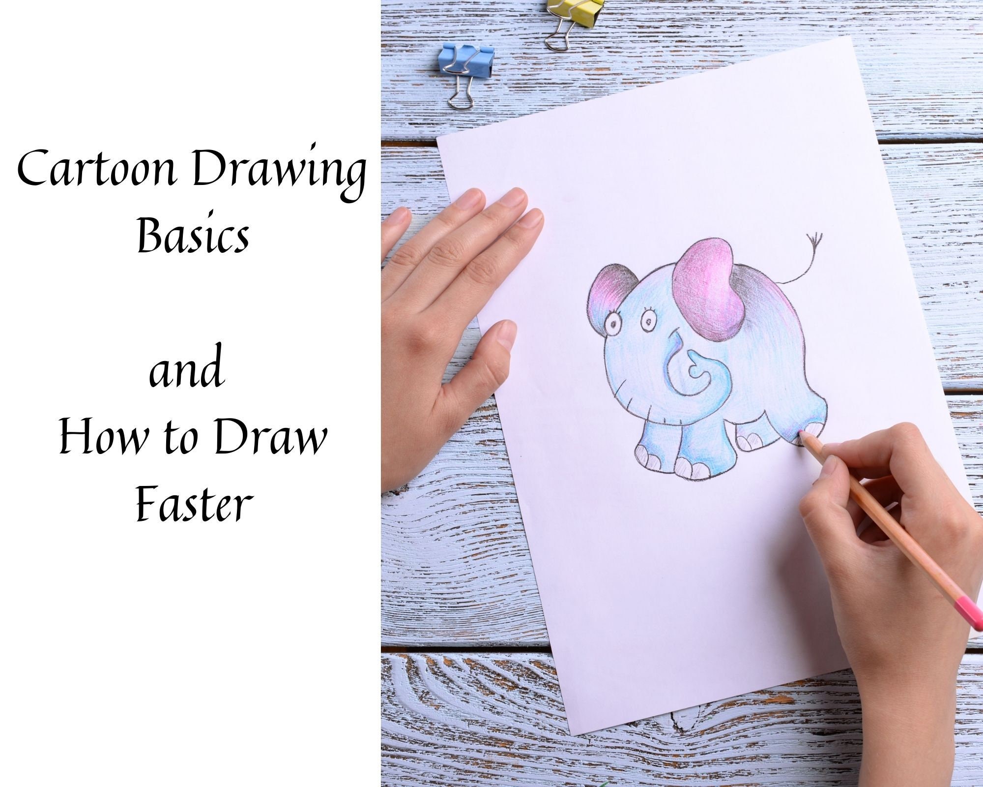 Easy Drawing Guide For Beginners Learn How To Draw Basic Etsy