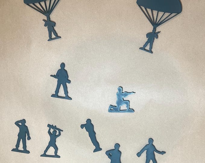 Toy Soldier Wall Art for Kids Room Decoration