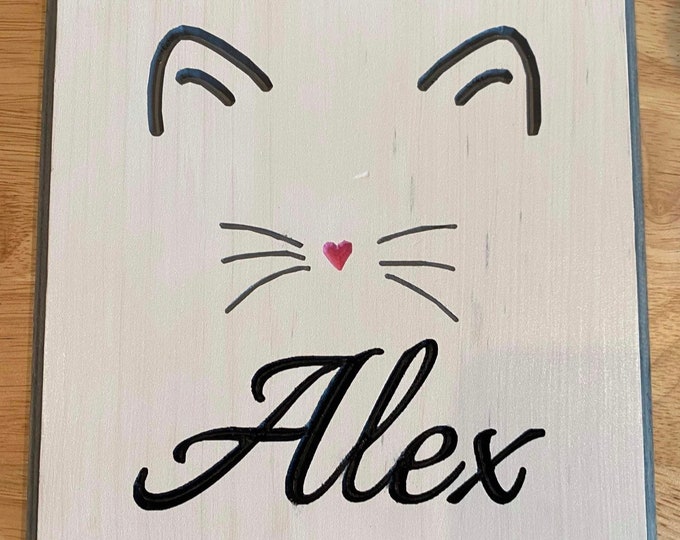 Personalized Cat Sign