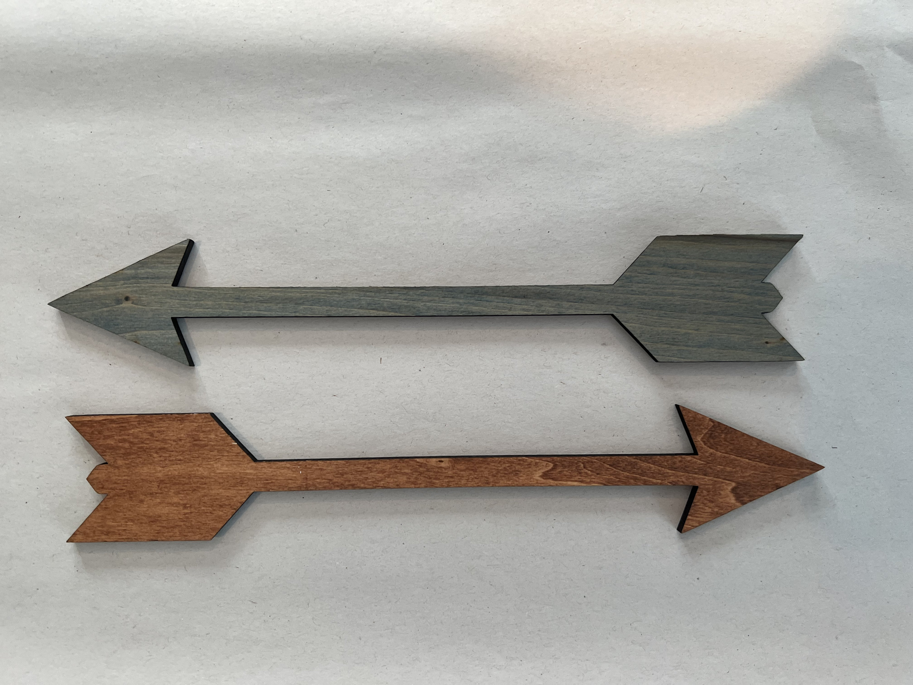 Arrow wall decor, Scrabble wall