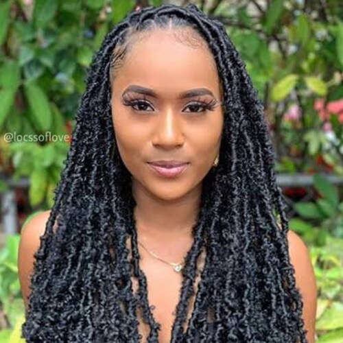 Distressed Locs Full Lace Wigs Braided Wigs Faux Locs Box Etsy