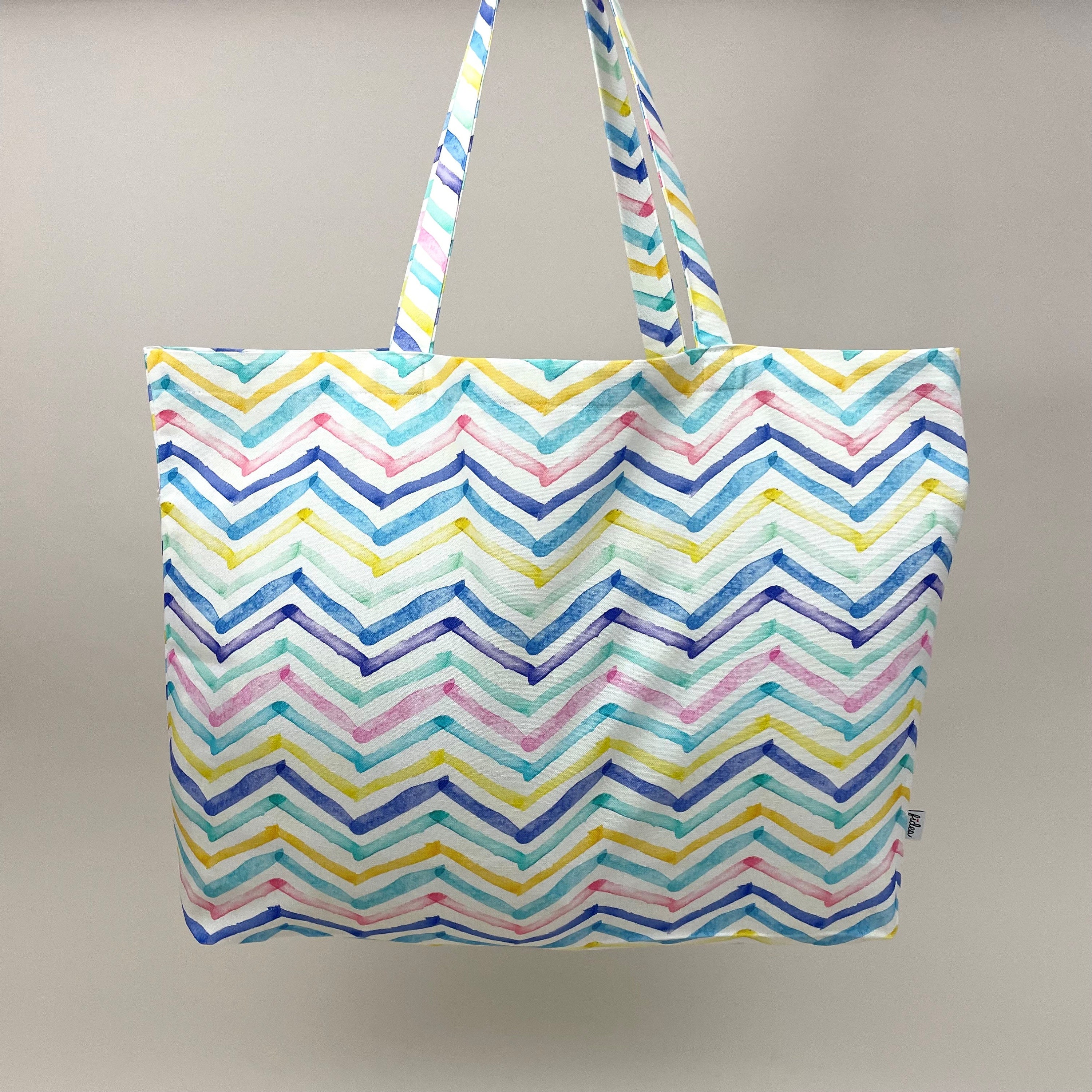 Strandtasche Shopper ZigZag