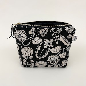 MakeUp Tasche Flowers, Kosmetiktasche, Schminktasche
