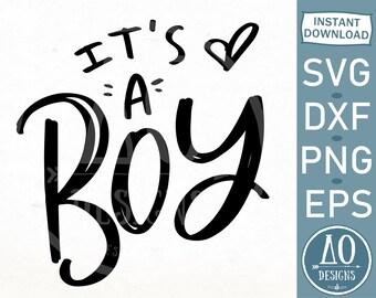 Download It S A Boy Svg Etsy
