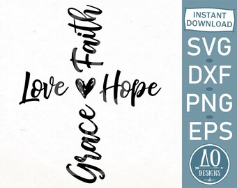 Faith Hope Grace Etsy