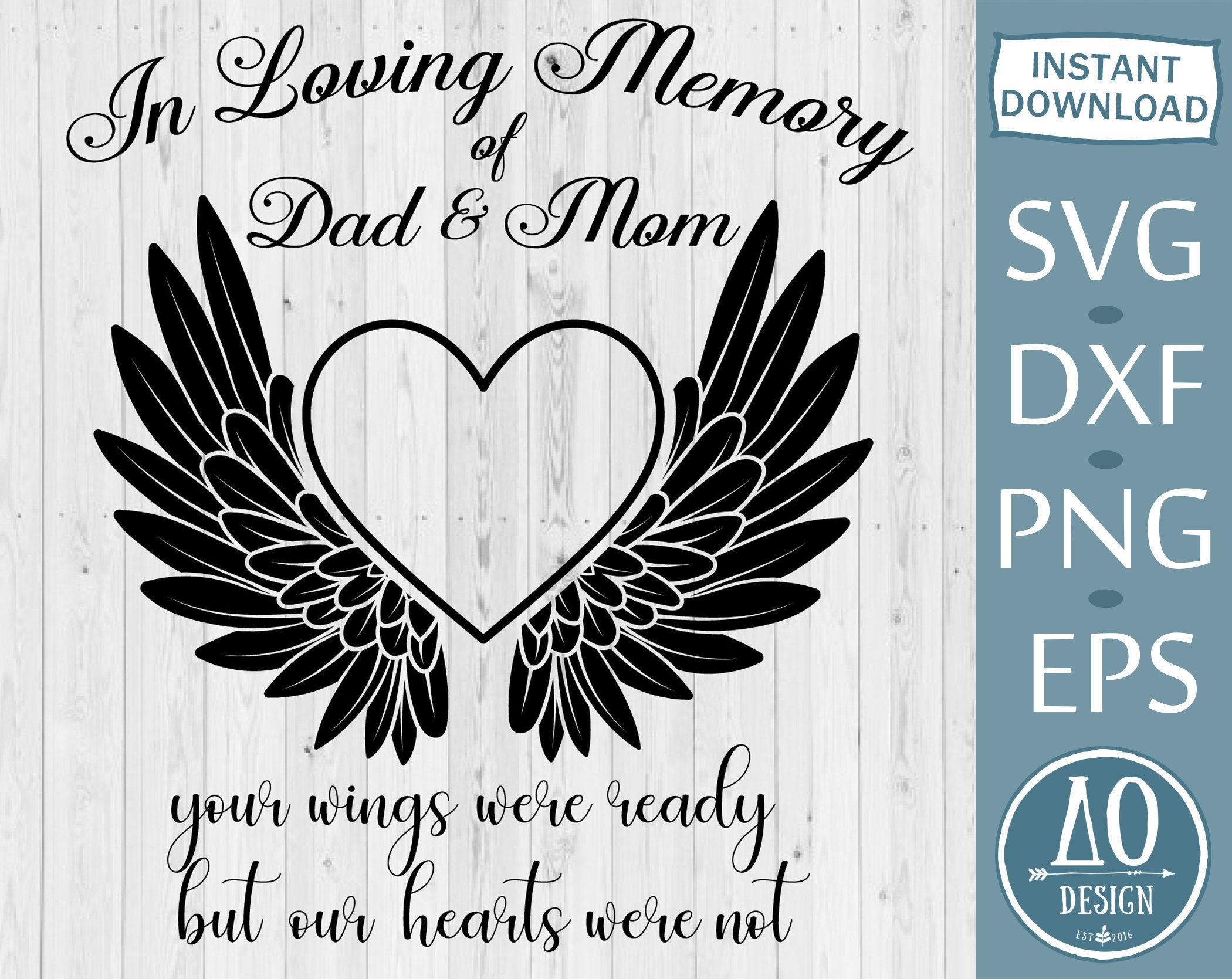 In Loving Memory SVG Memorial Frame RIP Frame Svg Funeral Etsy