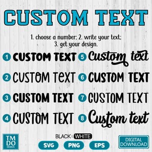 Custom Name SVG, Custom Text svg, Custom Design svg png, Personalized SVG design