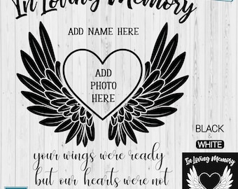 In Loving Memory SVG, Rip svg, Memorial svg, In memory svg, in loving memory png