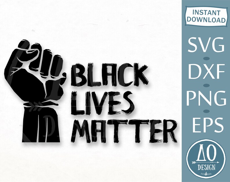 Download Black Lives Matter SVG BLM svg cut file Black lives svg | Etsy