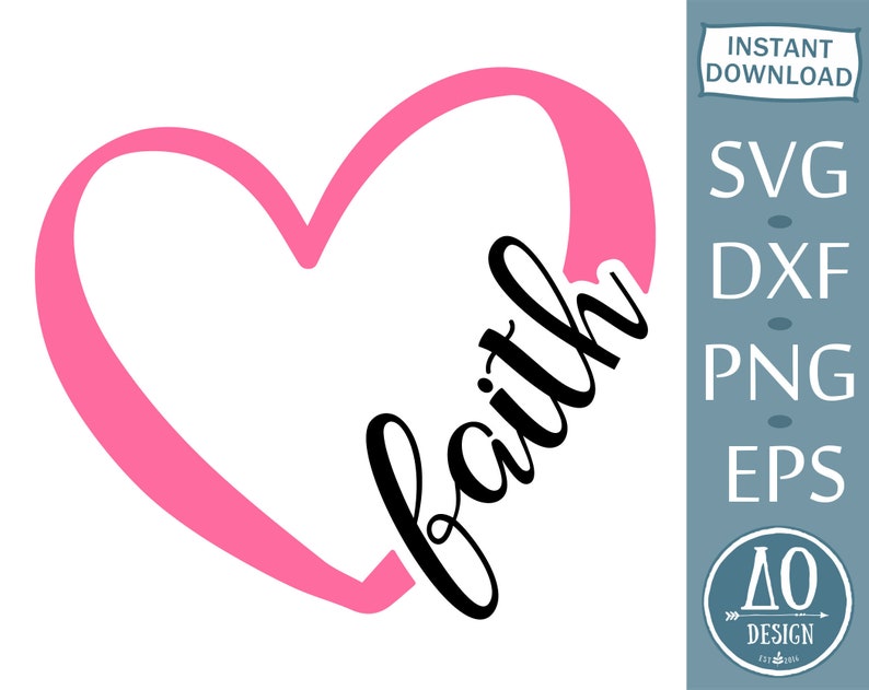 Free Free 339 Faith Hope Love Heart Svg SVG PNG EPS DXF File