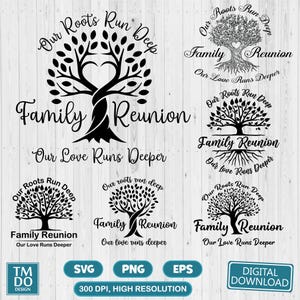 Family Reunion SVG Bundle, Family Tree SVG, Family reunion shirt Png, Family Reunion PNG, Family Vacation Png, Family shirt