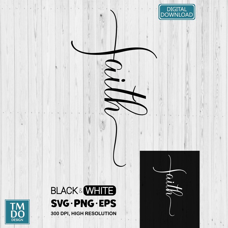 Faith Cross Svg, Christian Cross SVG Digital Download - Etsy