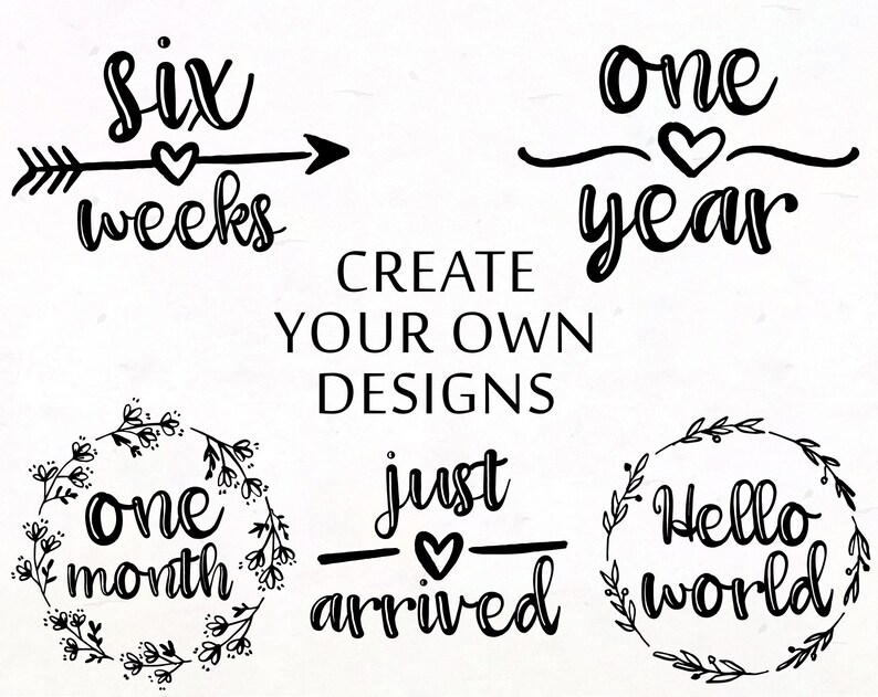Free Free 237 Baby Milestone Svg Free SVG PNG EPS DXF File