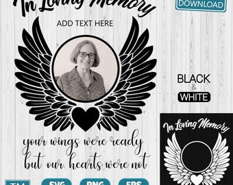 In Loving Memory PNG, Memorial PNG, In memory svg
