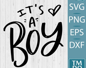 It's a Boy SVG, Birth announcement svg, Baby boy svg, Newborn overlay svg, cute nursery svg, baby shower svg, its a baby boy svg