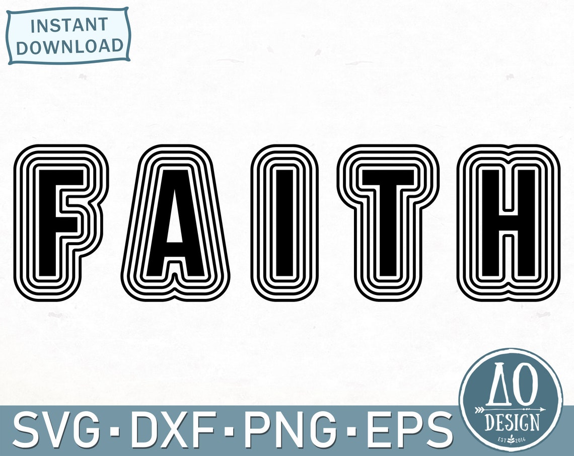 Download Faith Hope Love Svg Easter svg Faith SVG Christian svg | Etsy