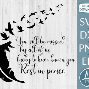 In Loving Memory SVG, Memorial svg, In memory svg, In memory of svg, Forever in our hearts svg