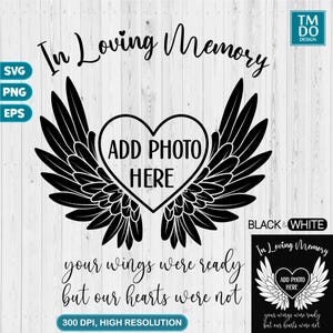 In Loving Memory png, Memorial PNG, Funeral Templates PNG, In memory svg, in loving memory svg
