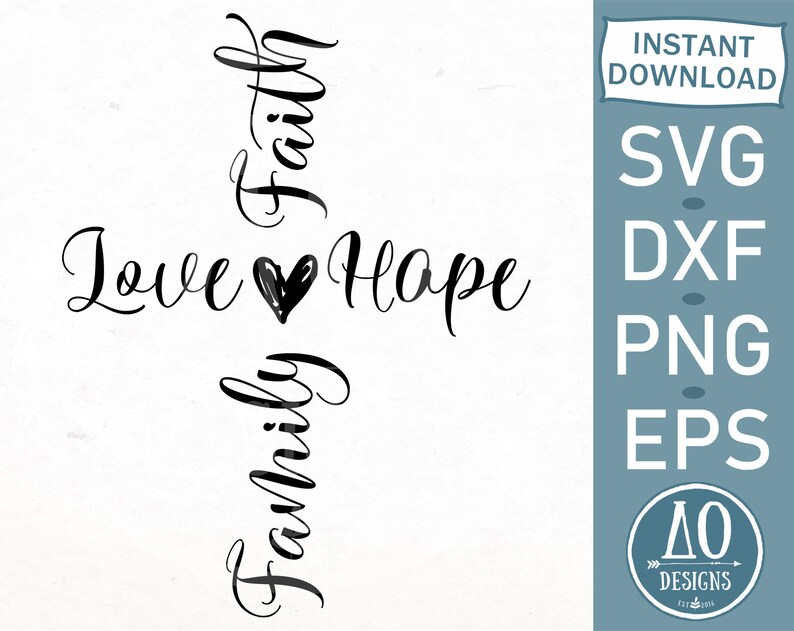 Free Free 150 Faith Hope Love Heart Svg SVG PNG EPS DXF File